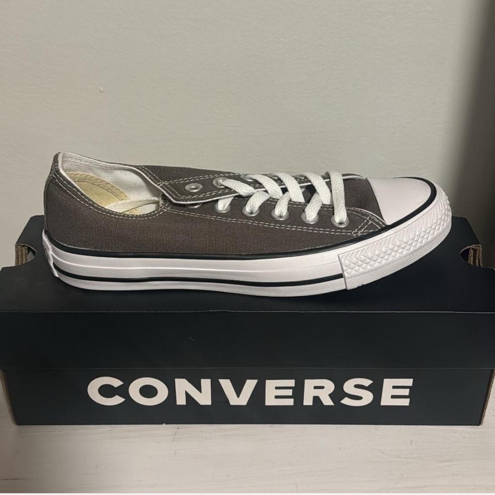 Converse Charcoal Low-Top Sneakers